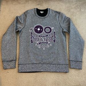 Kenzo - Metallic Silver Sweatshirt